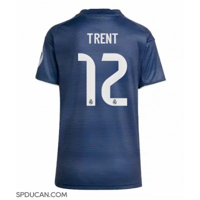 Zenski Nogometni Dres Real Madrid Alexander-Arnold #12 Gostujuci 2025-26 Kratak Rukav Zenski Nogometni Dres Real Madrid Alexander-Arnold #12 Gostujuci 2025-26 Kratak Rukav